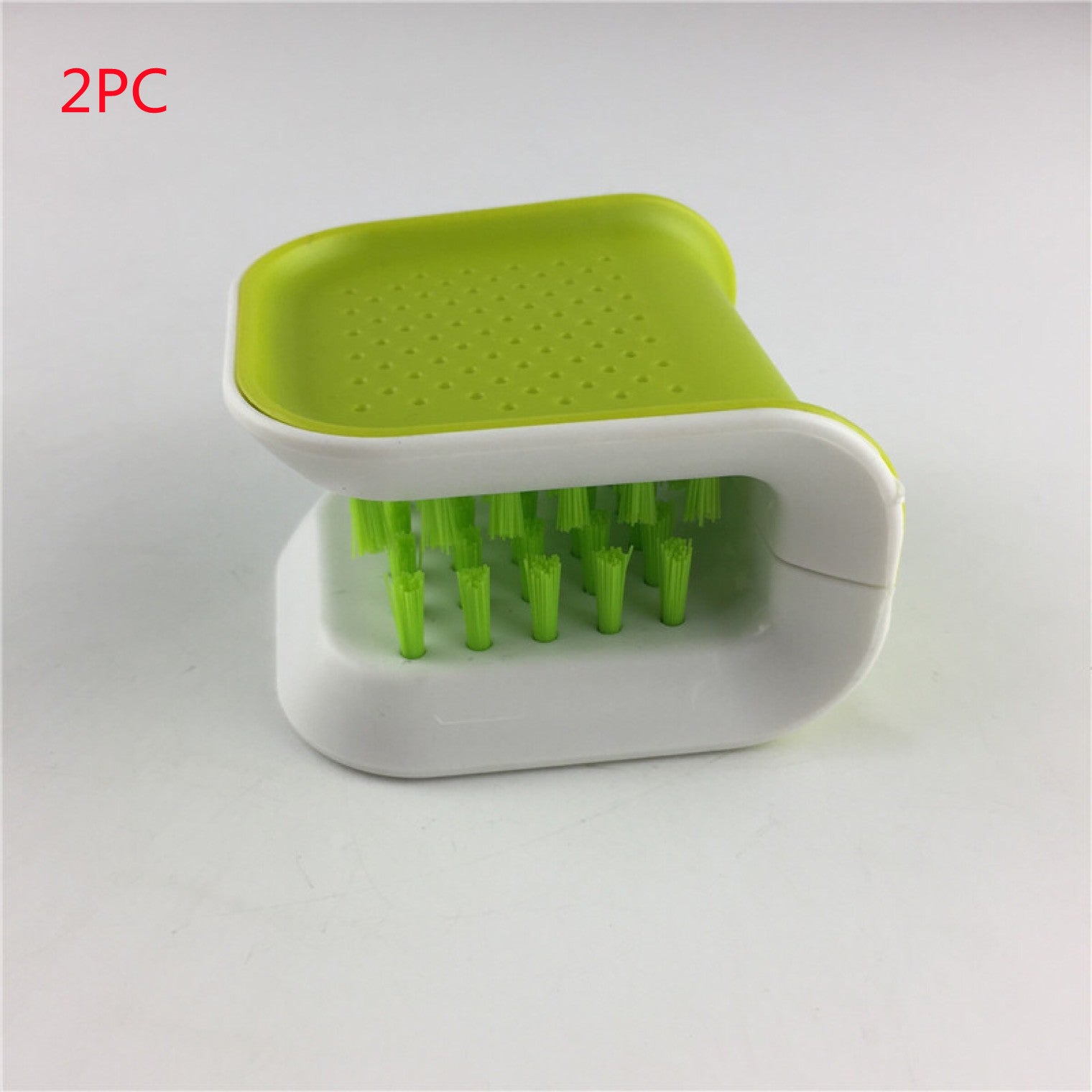 U-Shaped Knife & Cutlery Cleaner Brush - Safe Kitchen Cleaning Tool